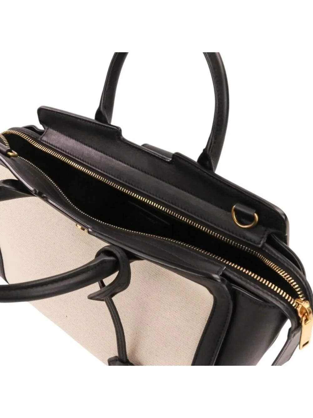 Saint Laurent Paris Downtown Baby 2-Way Shoulder Bag Black Kinari
